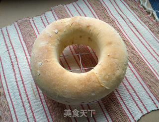 Oatmeal Cheese Bagel recipe