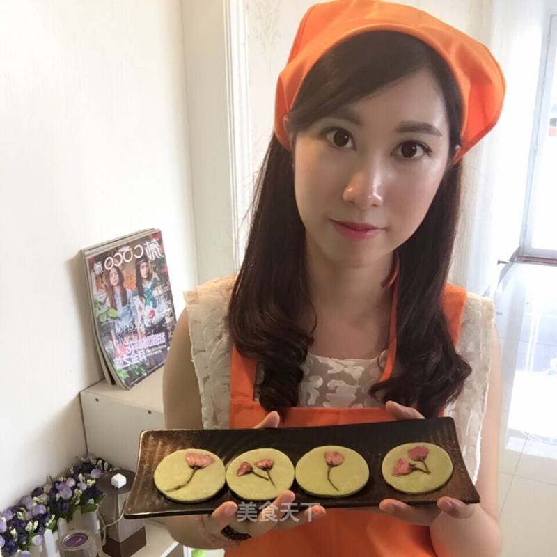 #aca Baking Star Competition# Sakura Matcha Cookies recipe