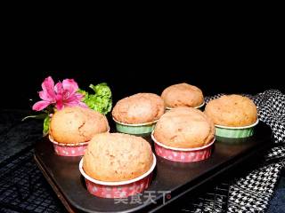 #四session Baking Contest and is Love to Eat Festival# Meat Floss Cup Cake recipe
