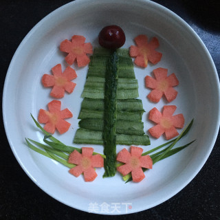 Christmas Tree Dinner Plate Painting recipe