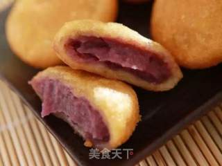 Creative Cuisine｜golden Purple Potato Cake recipe