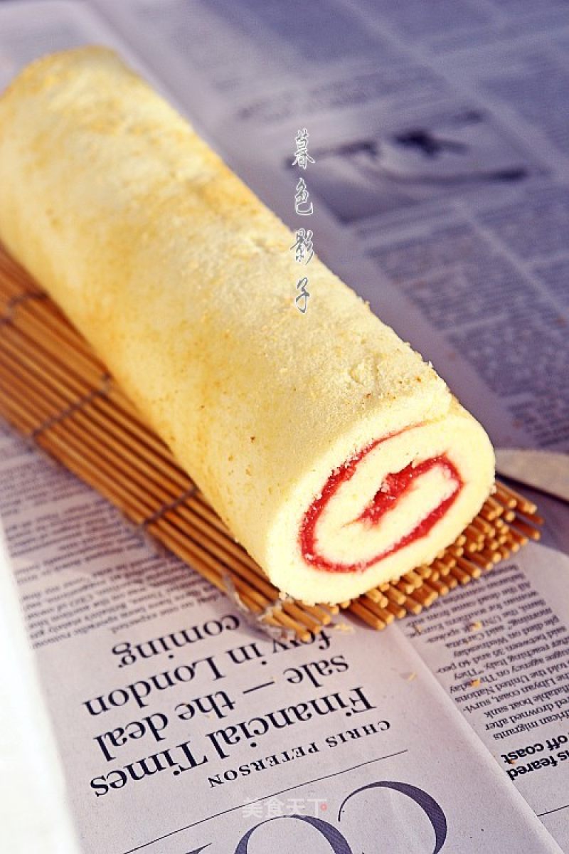 Cherry Cake Roll recipe