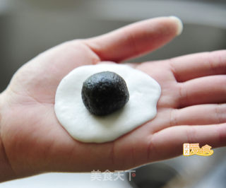 Sweet and Not Greasy Longjing Black Sesame Glutinous Rice Balls recipe