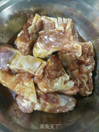 Roasted Pork Bone with Honey Sauce recipe