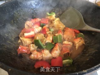 Stir Fried Crab with Curry recipe