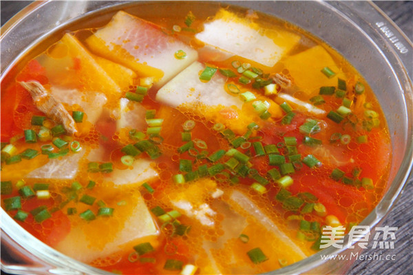 Tomato Flat Tip Winter Melon Soup recipe