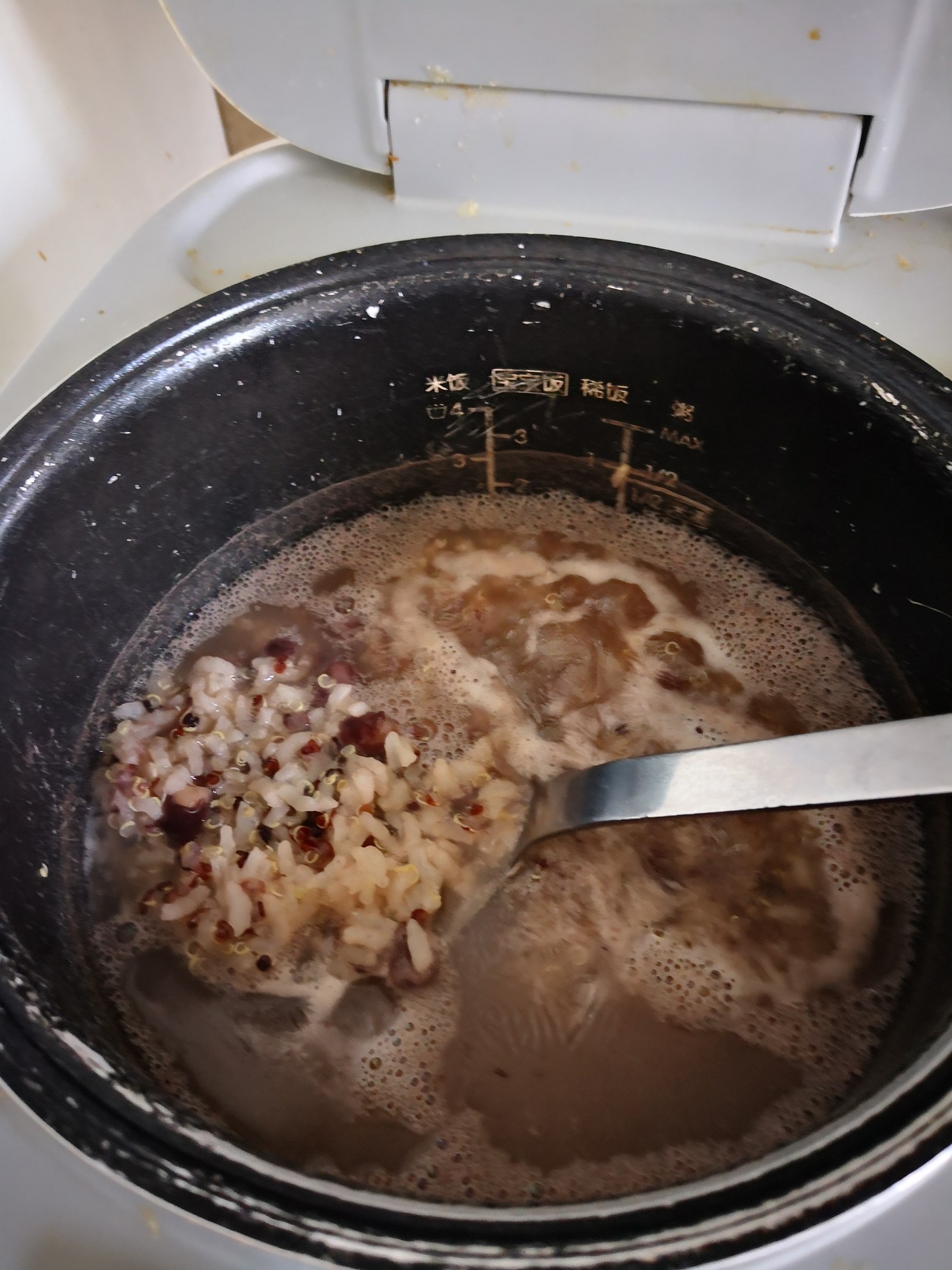 Red Bean Quinoa Porridge recipe