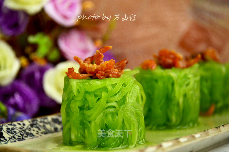 Lettuce Shreds in Cold Dressing-golden Dragon Fish Fragrant Sesame Oil Experience Report recipe