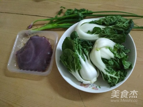 Cabbage and Pork Liver Soup recipe