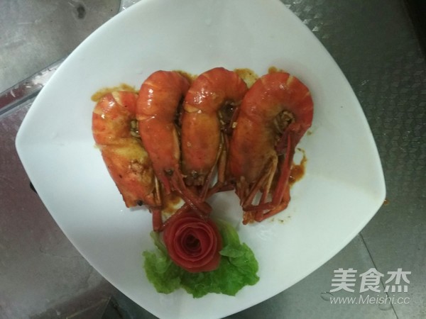 Curry Baked Prawns recipe