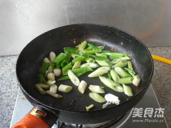 Grilled Octopus with Green Onion recipe