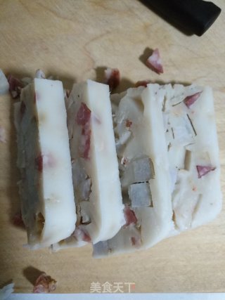 Pan-fried Taro Cake recipe