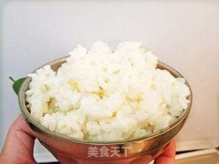 Fragrant Soft Glutinous White Rice recipe