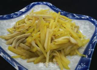 Pleurotus Eryngii Fried Potato Shreds recipe