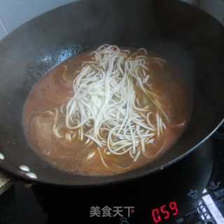 Spicy Pork Liver Noodle recipe