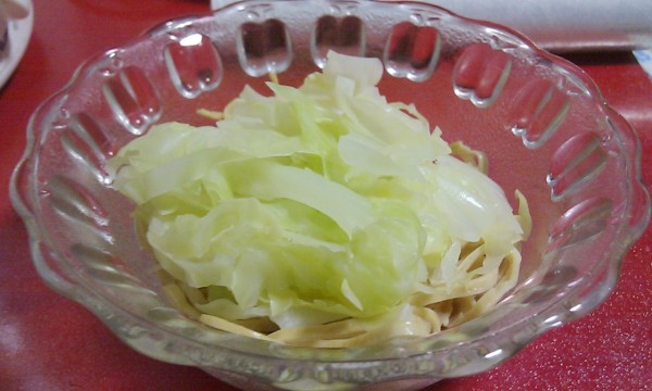 Cold Cabbage Yun Si recipe