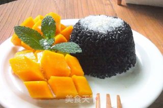 Mango Ebony Rice recipe