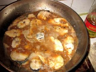#aca烤明星大赛# Braised Spanish Mackerel in Sauce recipe
