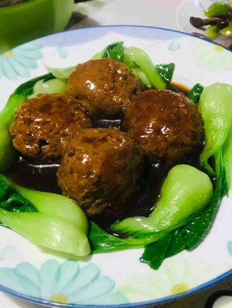 Meat Ball with Soy Sauce