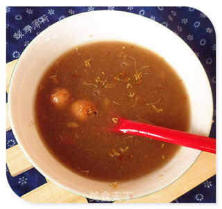 Osmanthus Fragrans and Lotus Root + Osmanthus Fragrans Porridge recipe