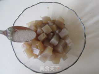 Coriander Mixed with Konjac recipe