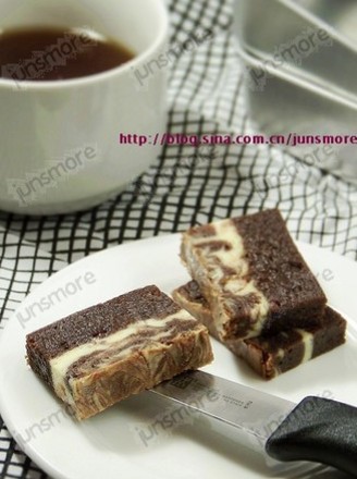 Marble Cheese Brownies recipe
