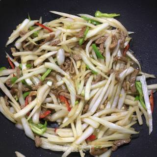 Stir-fried Shredded Pork with Cabbage recipe