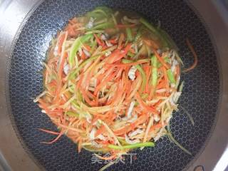 Stir-fried Pork with Three Shreds recipe