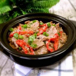 Spicy Beef Vermicelli Casserole recipe