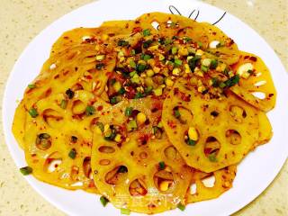 Hot and Sour Lotus Root Slices recipe