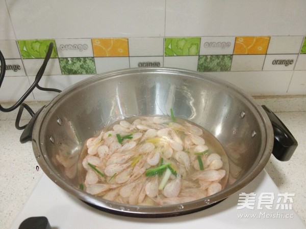 Spicy Scallion White Shrimp recipe