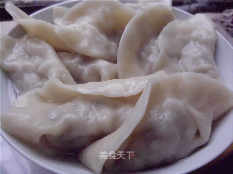 Pork Winter Bamboo Shoot Dumplings recipe