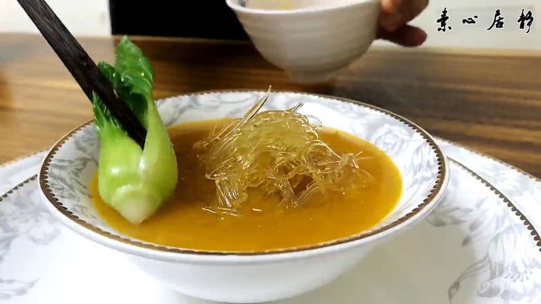 Zhuang Qingshan: When The Delicious Vegetarian Soup Meets The Golden Richness recipe