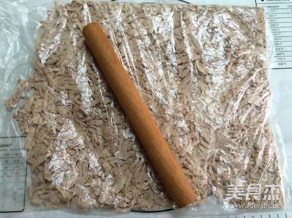 Super Detailed Bread Maker Version Homemade Pork Floss recipe