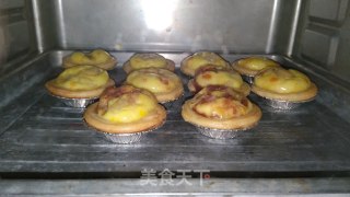 Banana Mini Egg Tart recipe