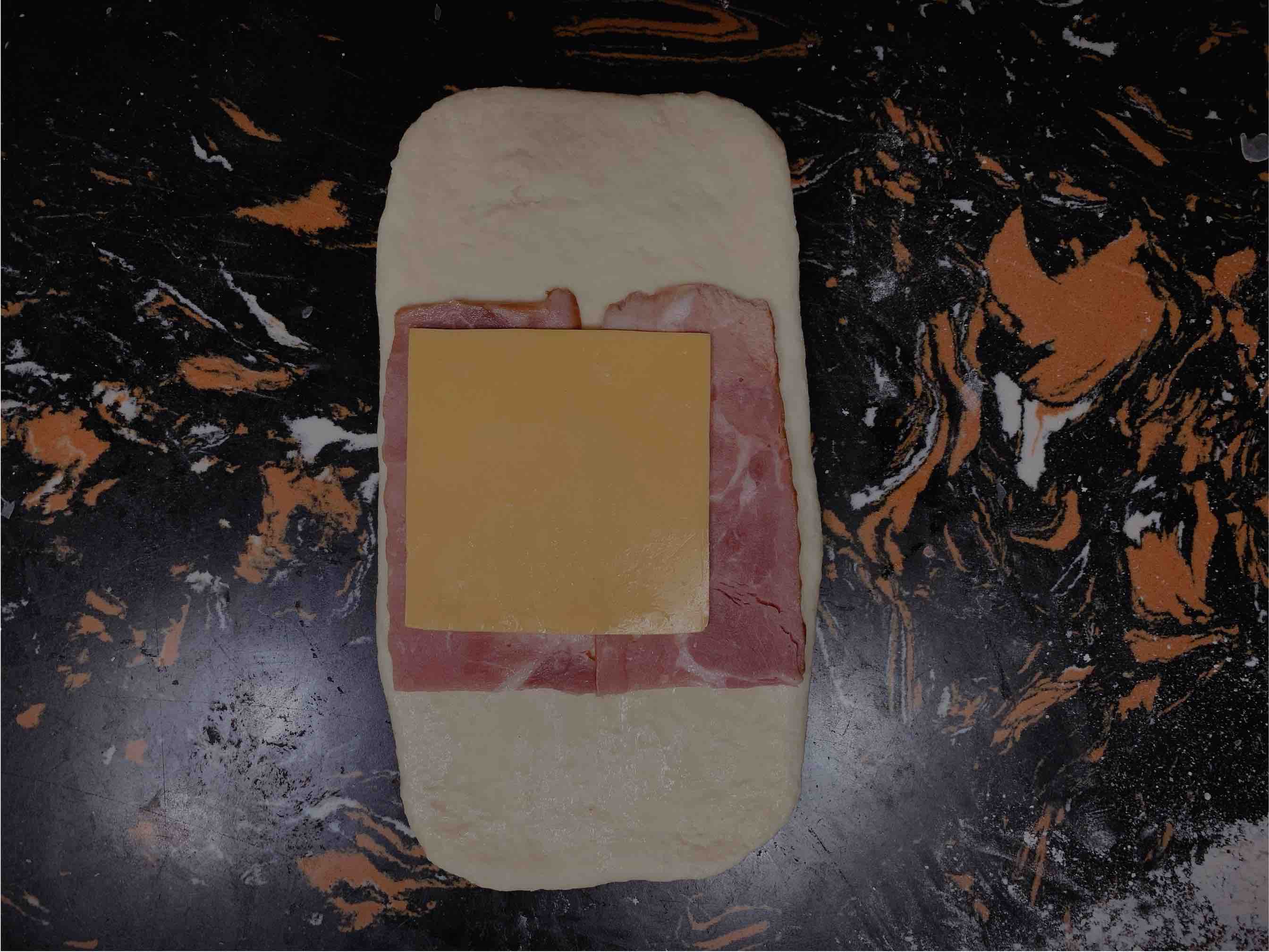 Cheese Bacon Onion Toast recipe