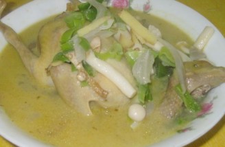 Seafood Mushroom Pigeon Soup recipe