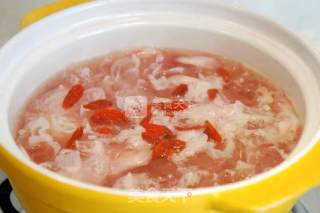 Radish and Rock Sugar Tremella Soup recipe