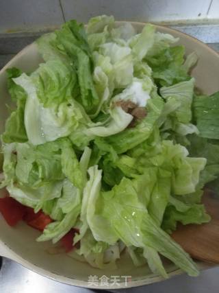 Stir-fried Western Lettuce with Lotus Root recipe