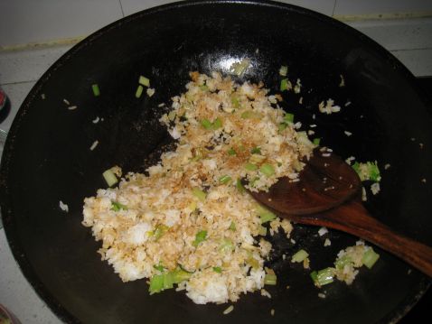 Shrimp and Egg Fried Rice recipe