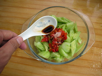 Chopped Pepper Cucumber recipe