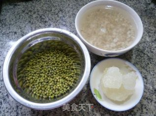 Barley and Mung Bean Soup recipe