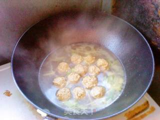 Cabbage Meatballs Stewed Vermicelli recipe