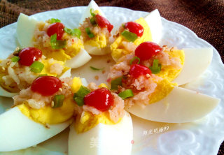 Garlic Boiled Eggs recipe