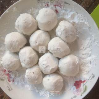 Handmade Glutinous Rice Balls recipe
