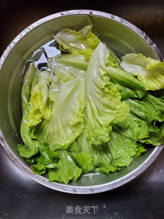 Beef Ball Lettuce Soup recipe