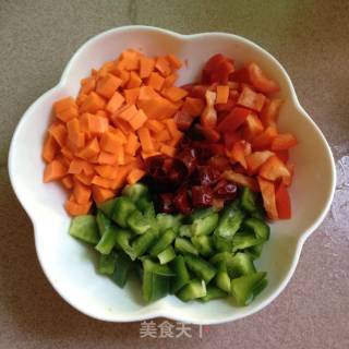 #trust之美#kong Bao Diced Meat recipe