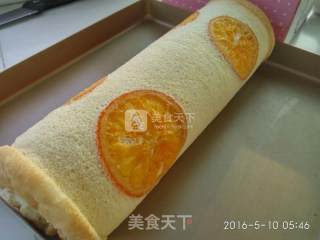 #aca Baking Star Competition# Orange Cake Roll recipe