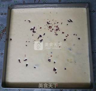 Cranberry Sponge Cake recipe