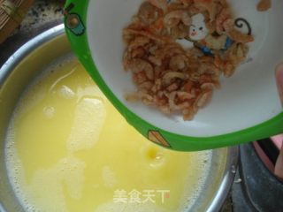 Steamed Eggs with Dried Shrimp recipe